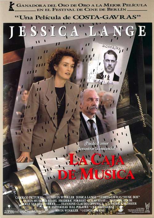 Music Box - Spanish Movie Poster