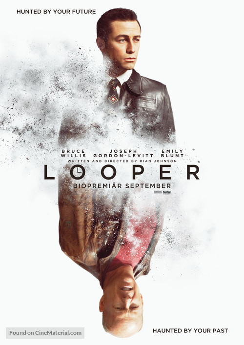 Looper - Swedish Movie Poster
