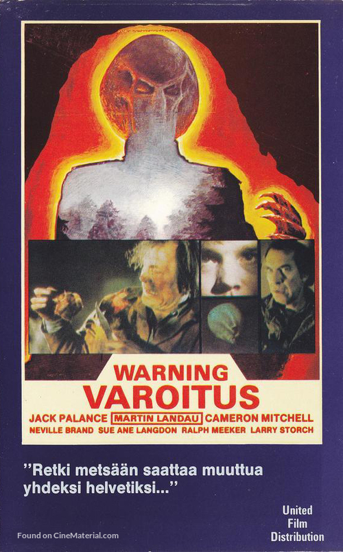 Without Warning - Finnish VHS movie cover