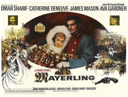 Mayerling - British Theatrical movie poster