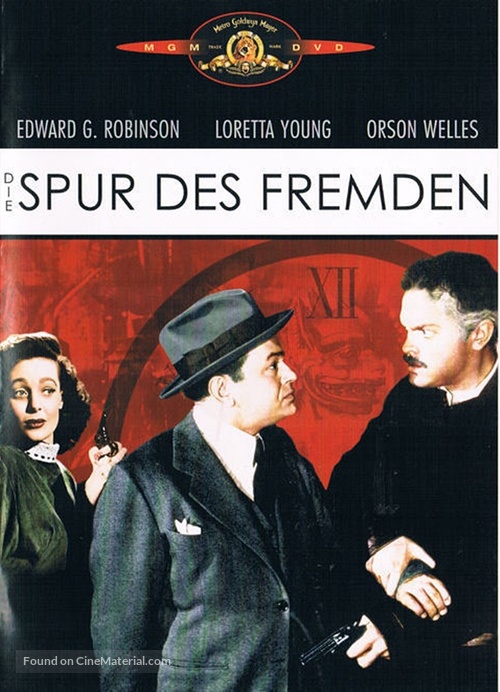 The Stranger - German DVD movie cover