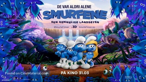 Smurfs: The Lost Village - Norwegian Movie Poster