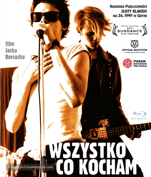 Wszystko, co kocham - Polish Blu-Ray movie cover