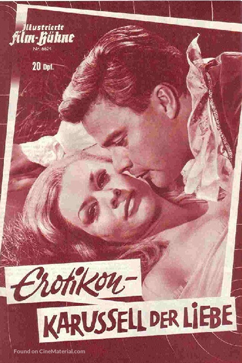 Erotikon - Karussell der Leidenschaften - German Movie Poster