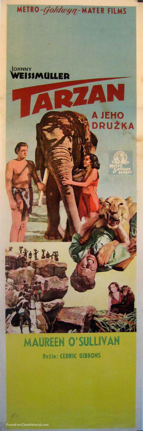 Tarzan and His Mate - Czech Movie Poster