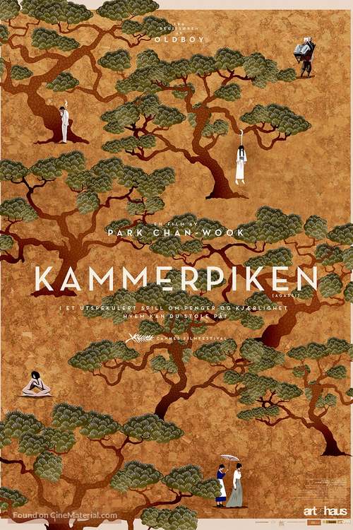 The Handmaiden - Norwegian Movie Poster