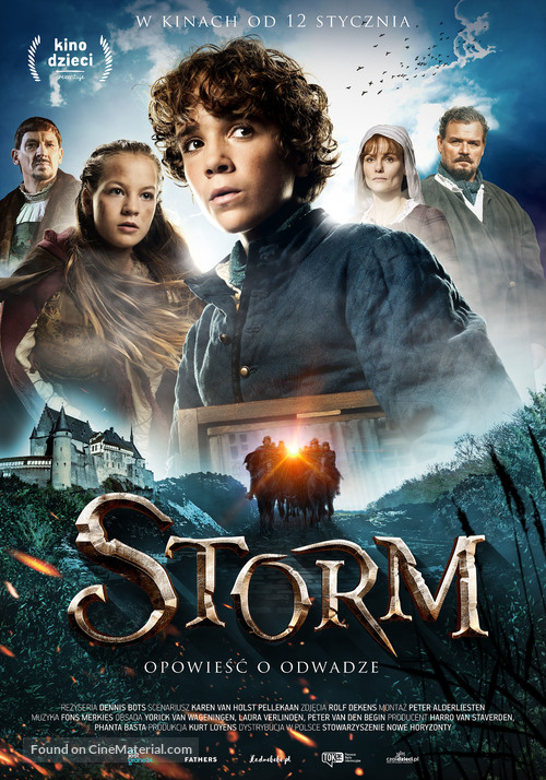 Storm: Letters van Vuur - Polish Movie Poster