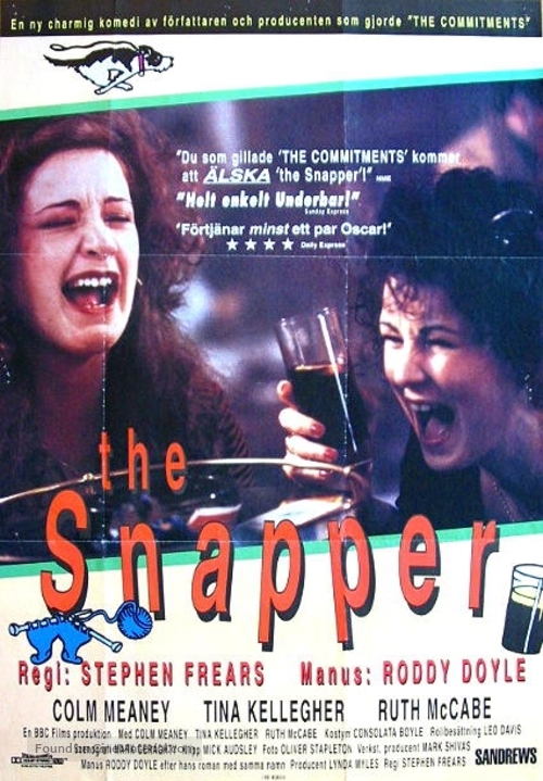 The Snapper - Swedish Movie Poster