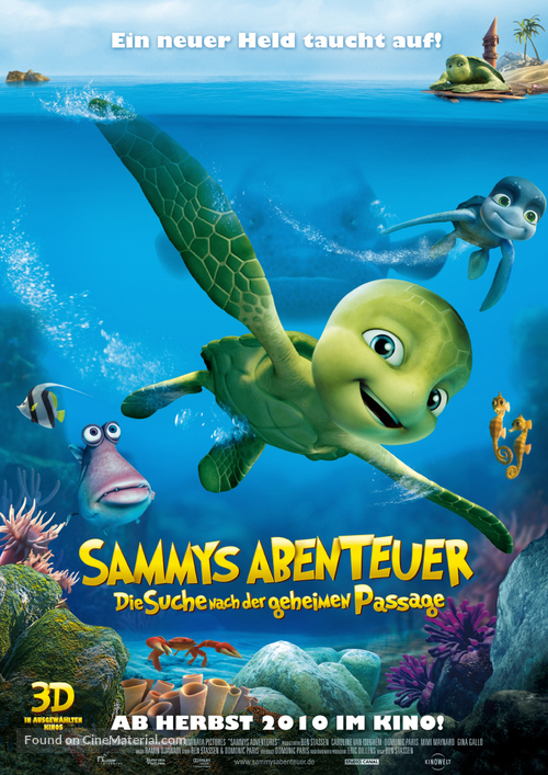 Sammy&#039;s avonturen: De geheime doorgang - German Movie Poster