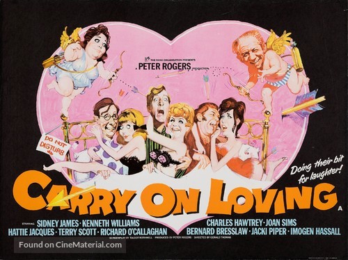 Carry on Loving - British Movie Poster