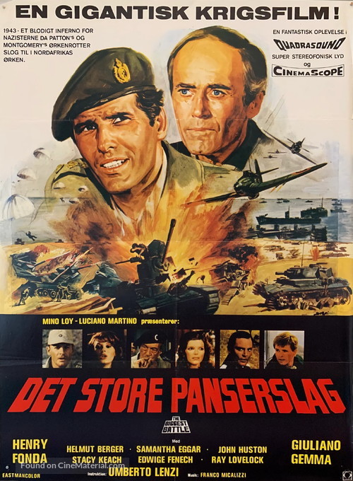 Grande attacco, Il - Danish Movie Poster