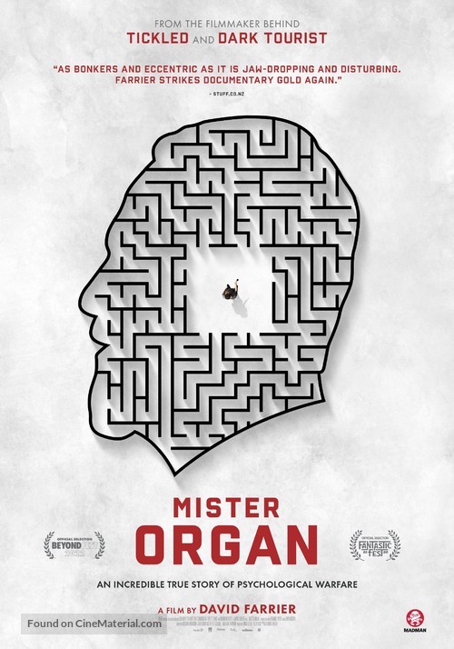 Mister Organ - New Zealand Movie Poster