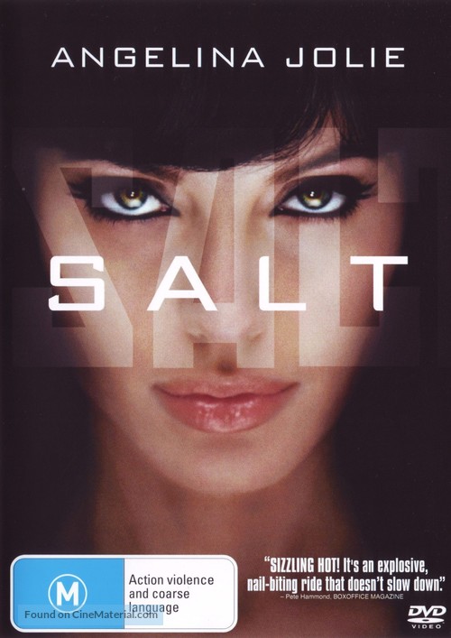 Salt - Australian DVD movie cover