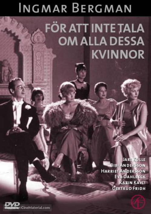 F&ouml;r att inte tala om alla dessa kvinnor - Swedish DVD movie cover