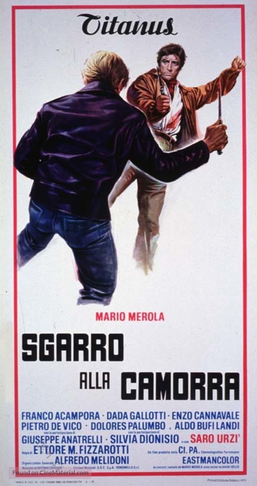 Sgarro alla camorra - Italian Movie Poster