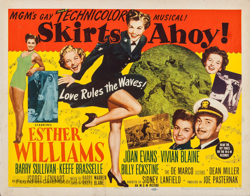 Skirts Ahoy! - Movie Poster