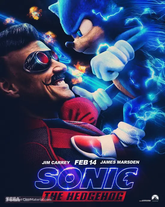 Sonic the Hedgehog - Movie Poster