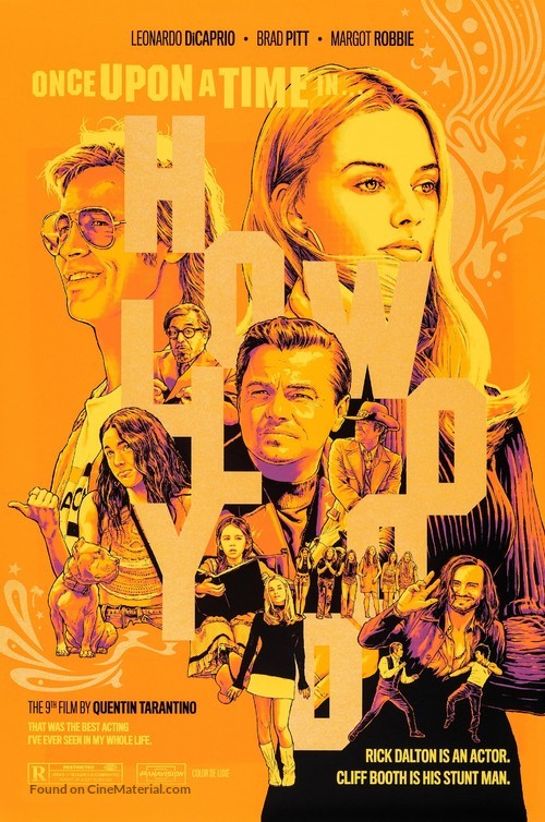 Once Upon a Time in Hollywood - poster