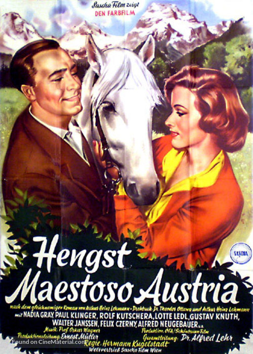 Hengst Maestoso Austria - Austrian Movie Poster