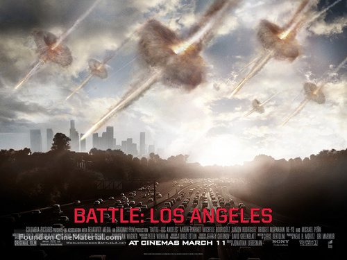 Battle: Los Angeles - British Movie Poster