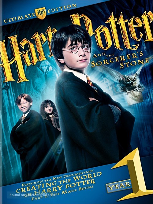 Harry Potter and the Philosopher&#039;s Stone - DVD movie cover