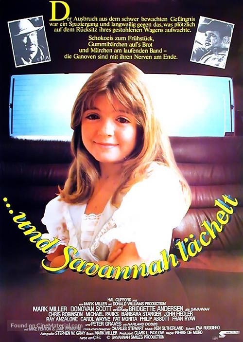 Savannah Smiles - German Movie Poster