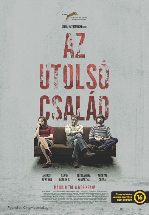 Ostatnia rodzina - Hungarian Movie Poster