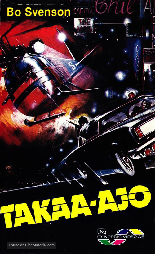 Impatto mortale - Finnish VHS movie cover