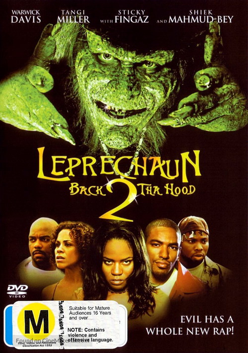 Leprechaun 6 - New Zealand DVD movie cover