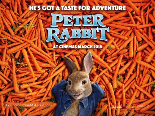 Peter Rabbit - British Movie Poster