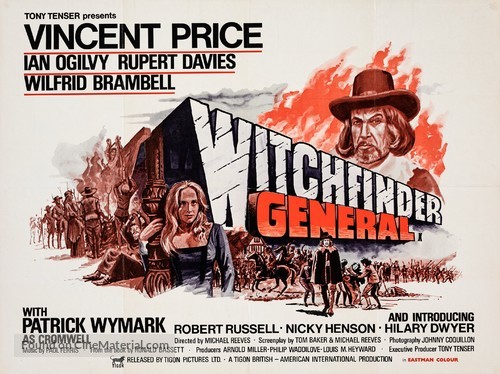 Witchfinder General - British Movie Poster