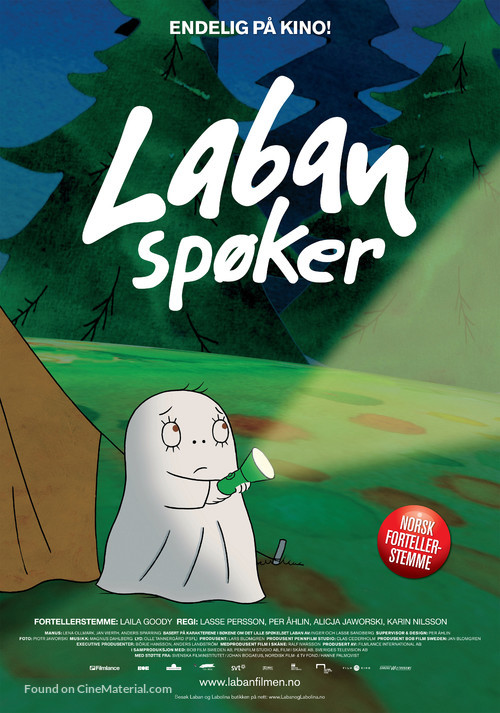Lilla sp&ouml;ket Laban: Sp&ouml;kdags - Norwegian Movie Poster
