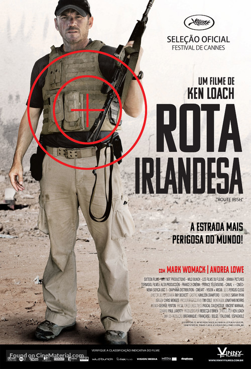 Route Irish - Brazilian Movie Poster