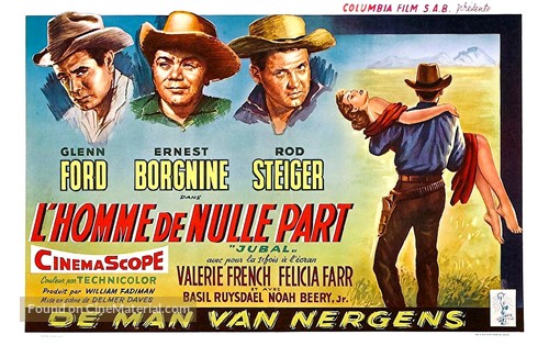 Jubal - Belgian Movie Poster