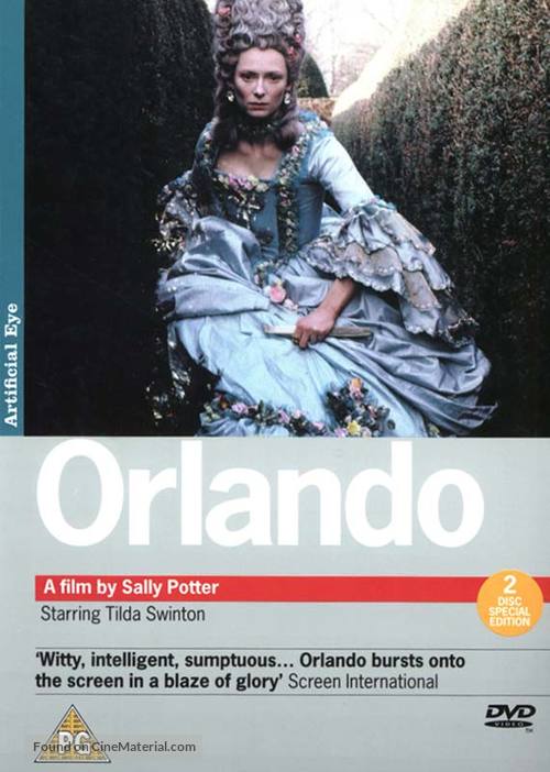 Orlando - British DVD movie cover