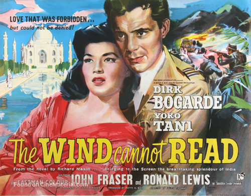 The Wind Cannot Read - British Movie Poster