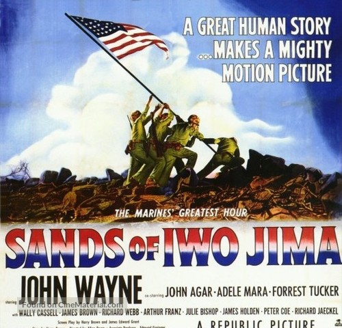 Sands of Iwo Jima - Movie Poster