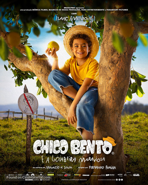 Chico Bento e a Goiabeira Maravi&oacute;sa - Brazilian Movie Poster