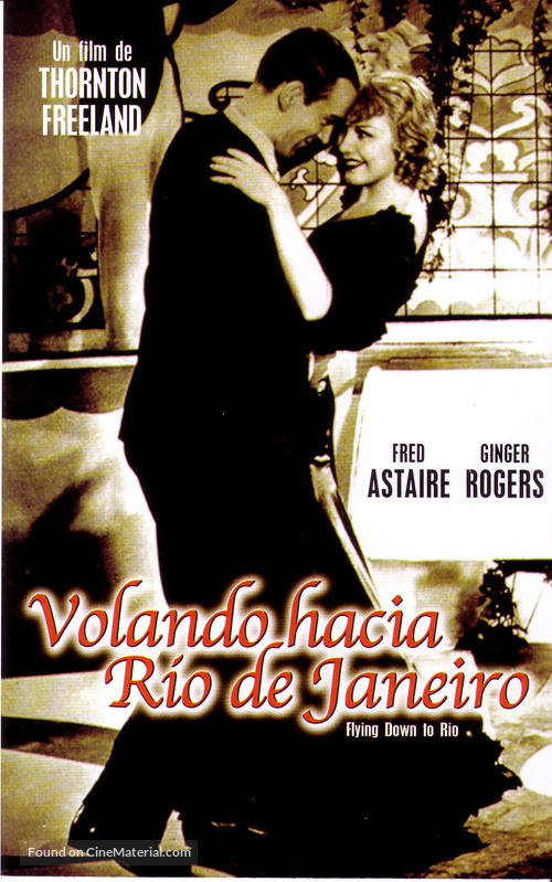 Flying Down to Rio - Spanish VHS movie cover