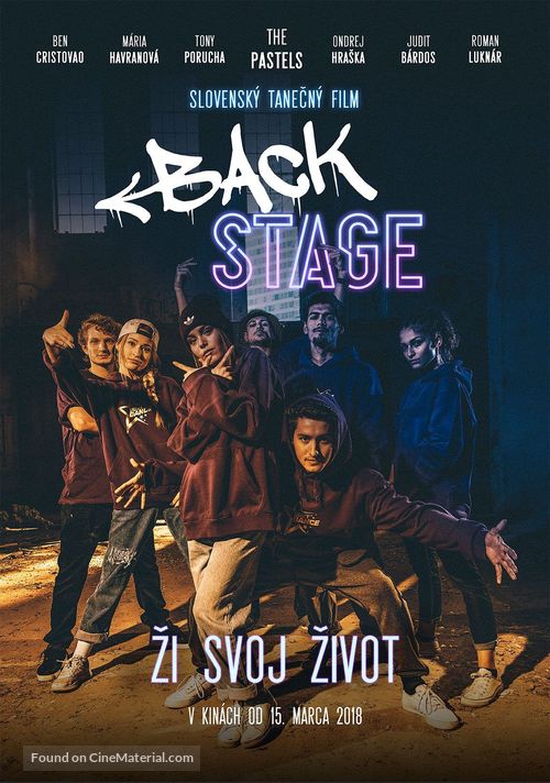 Backstage - Slovak Movie Poster