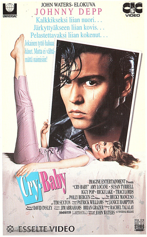 Cry-Baby - Finnish Movie Cover