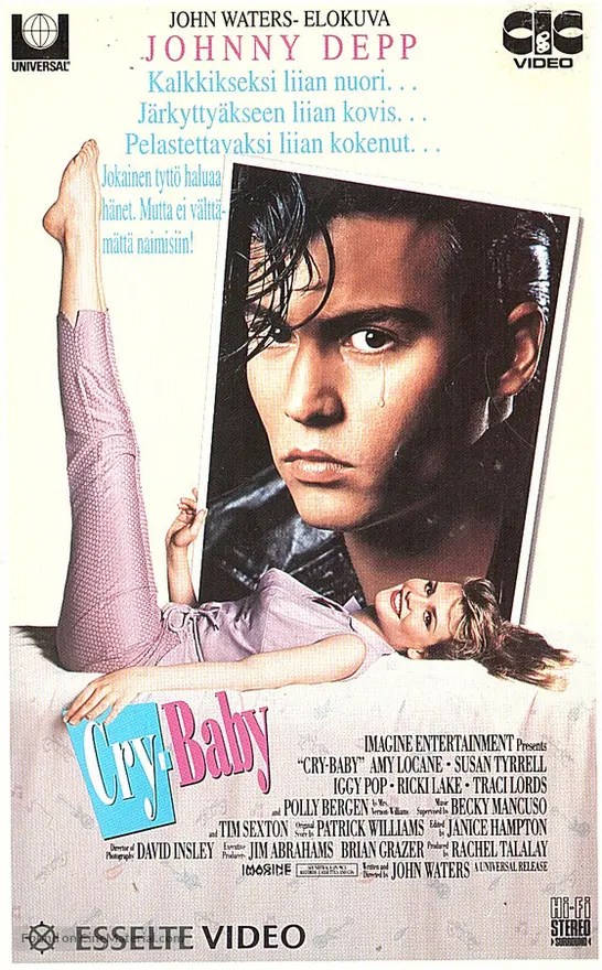 Cry-Baby - Finnish Movie Cover