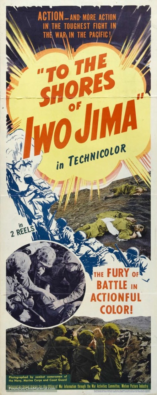 To the Shores of Iwo Jima - Movie Poster