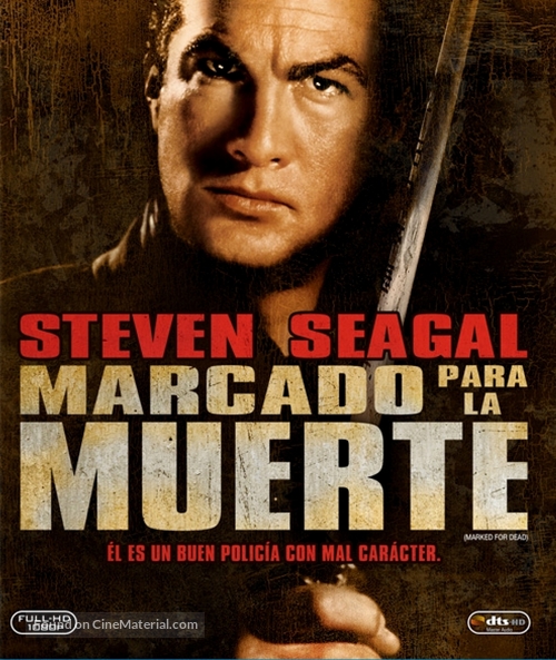 Marked For Death - Argentinian Blu-Ray movie cover