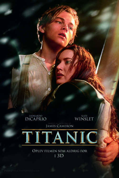 Titanic - Danish Movie Poster