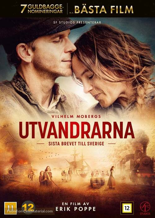 Utvandrarna - Danish Movie Cover