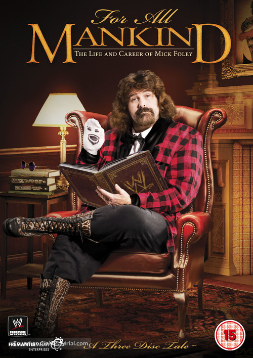 WWE for All Mankind: Life &amp; Career of Mick Foley - British Movie Cover