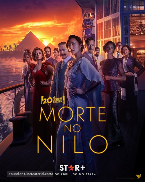 Death on the Nile - Brazilian Movie Poster