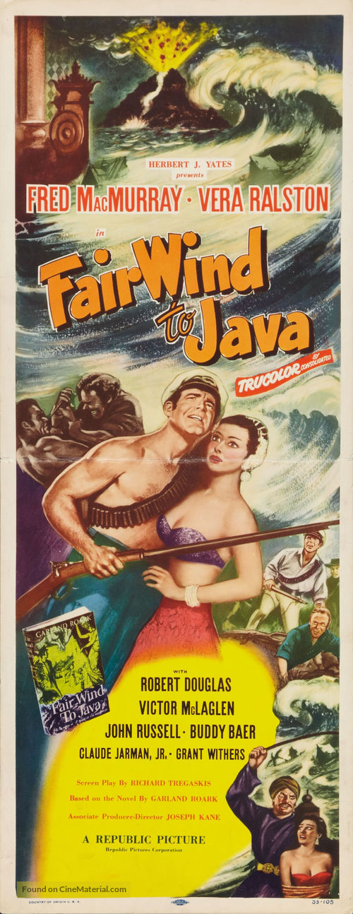 Fair Wind to Java - Movie Poster