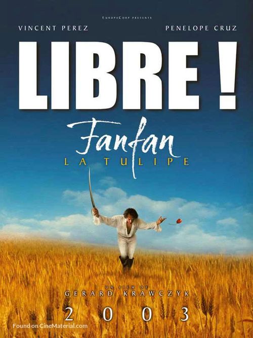 Fanfan la tulipe - French Movie Poster